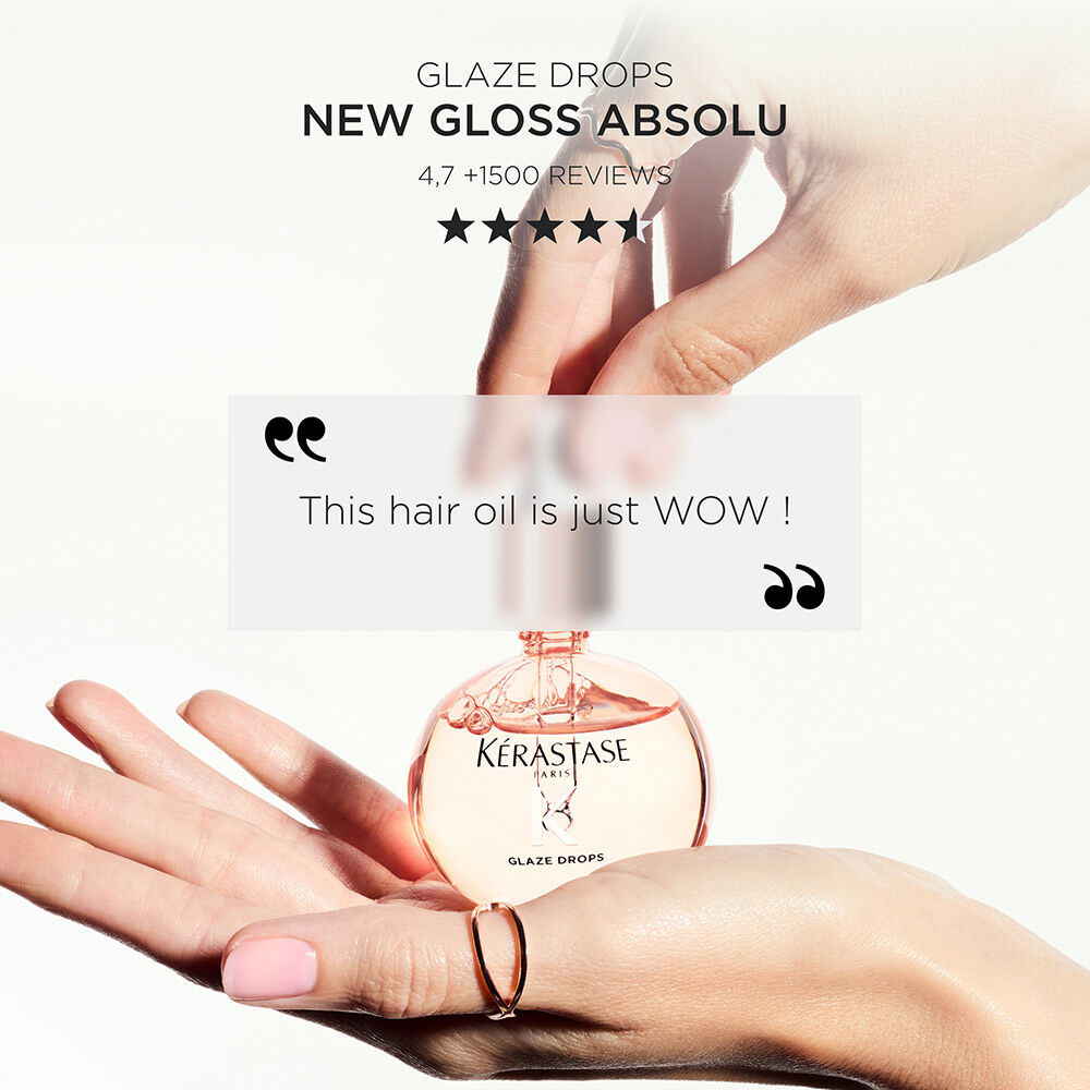 GLAZE DROPS HAIR OIL
